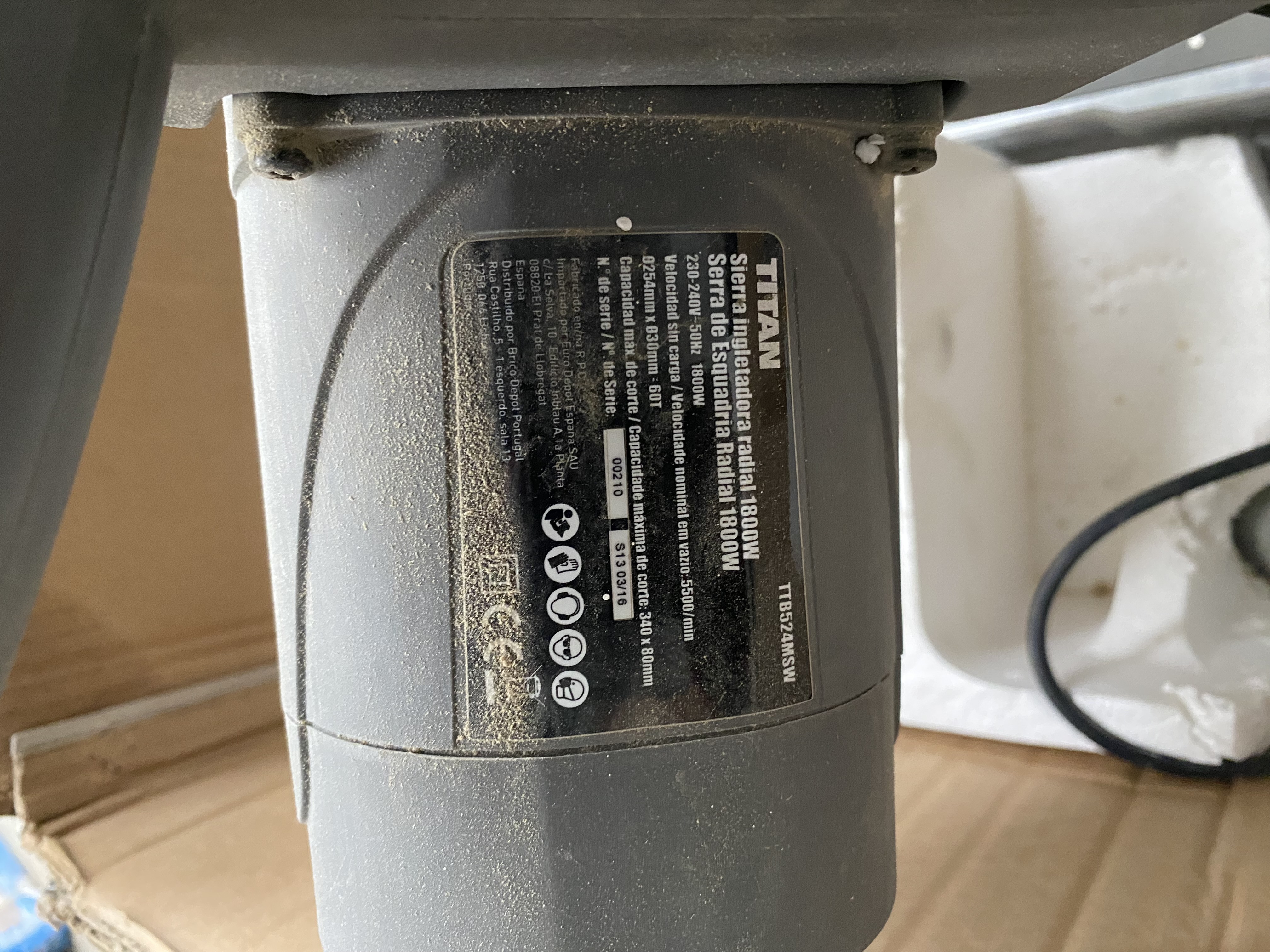 Serra Esquadria TTB524MSW