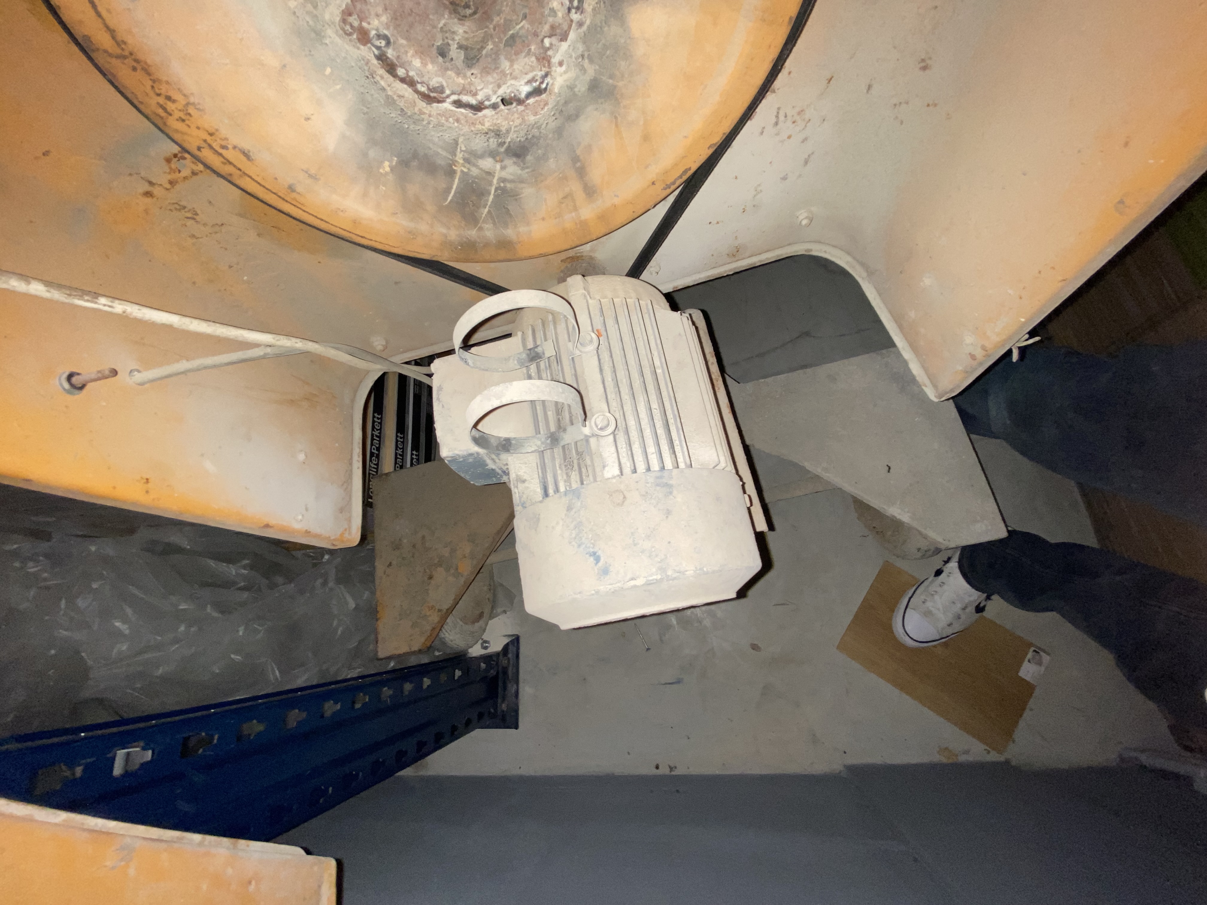 Betoneira industrial usada