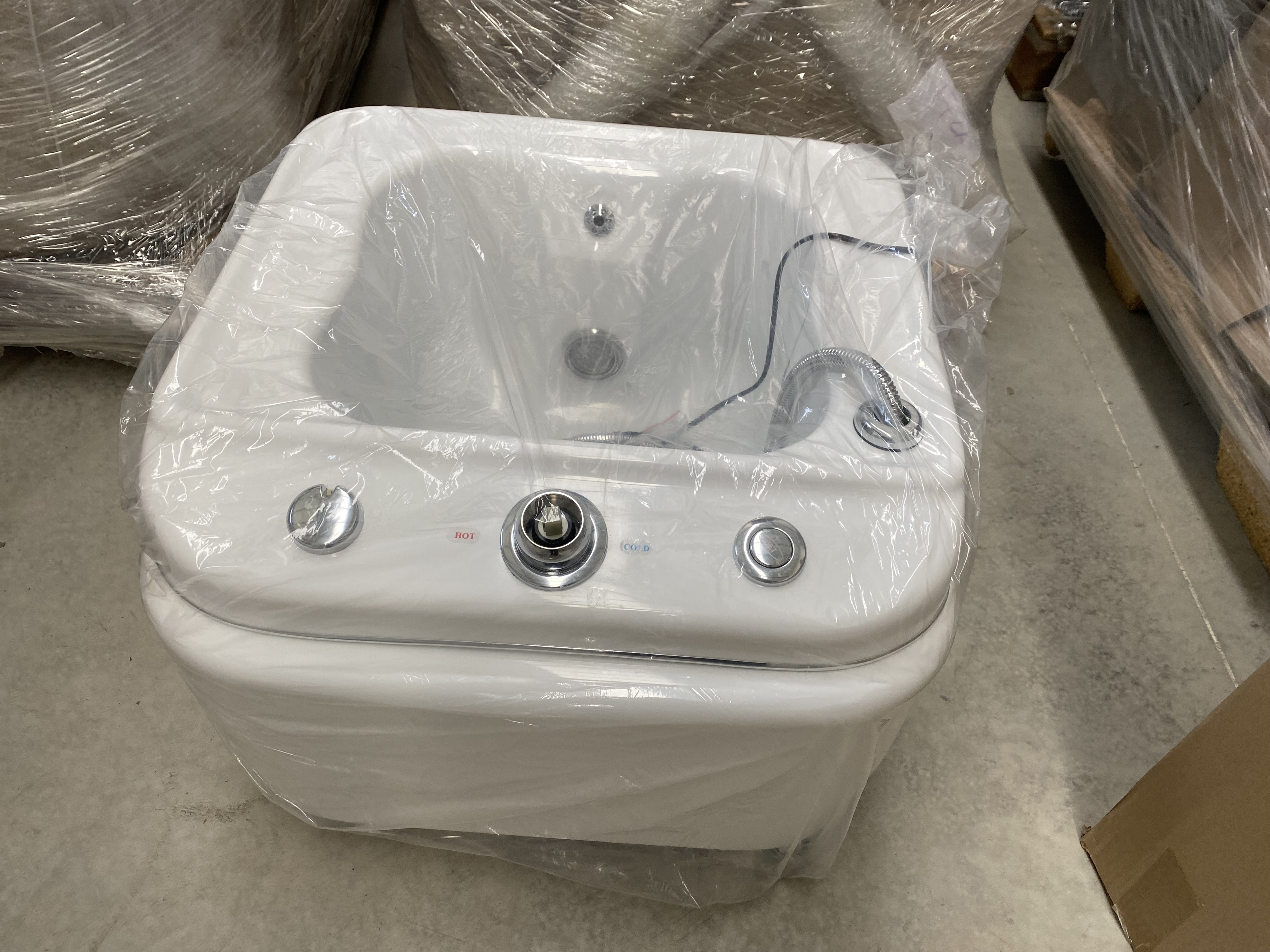 Banheira de hidromassagem para pés novo sem uso