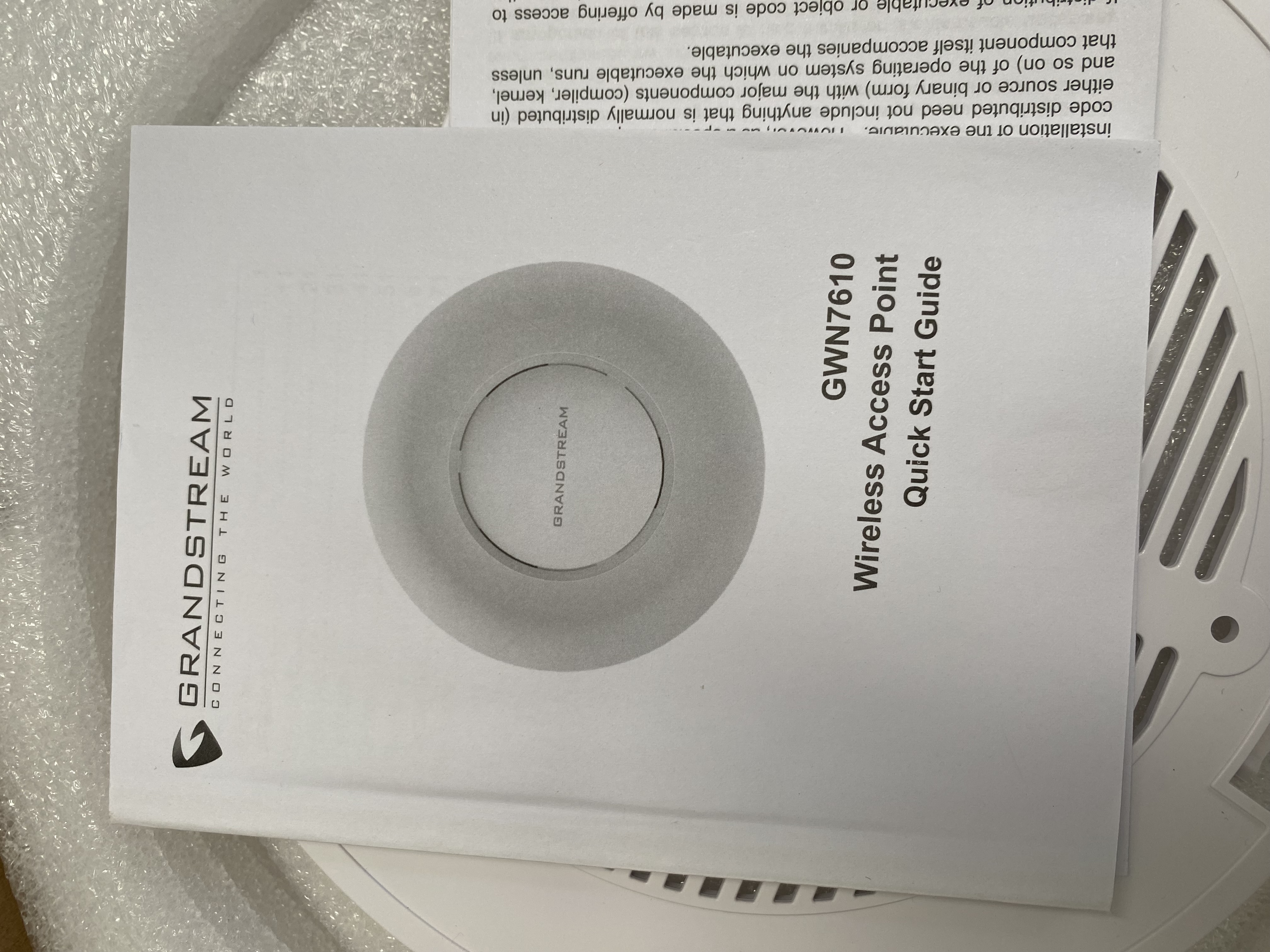 Ponto de acesso WiFi Grandstream GWN7610