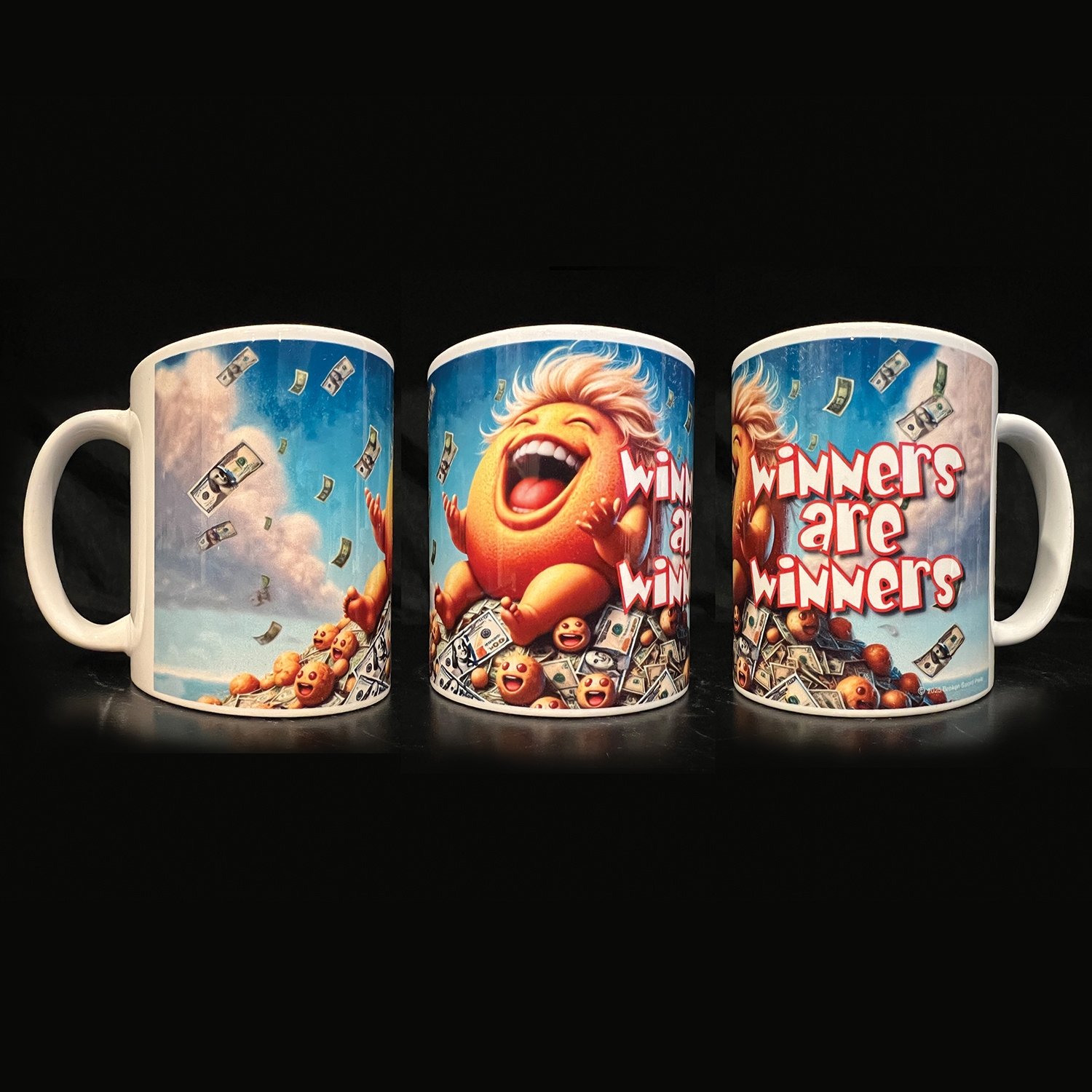 "Winners Are Winners" coffee mug