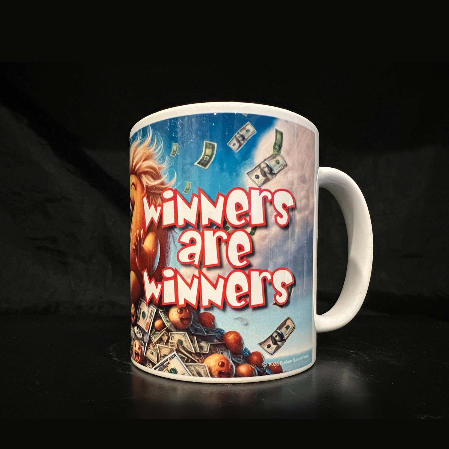 "Winners Are Winners" coffee mug