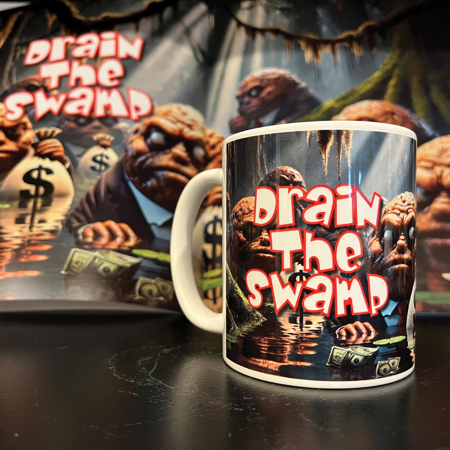 "Drain the Swamp" coffee mug