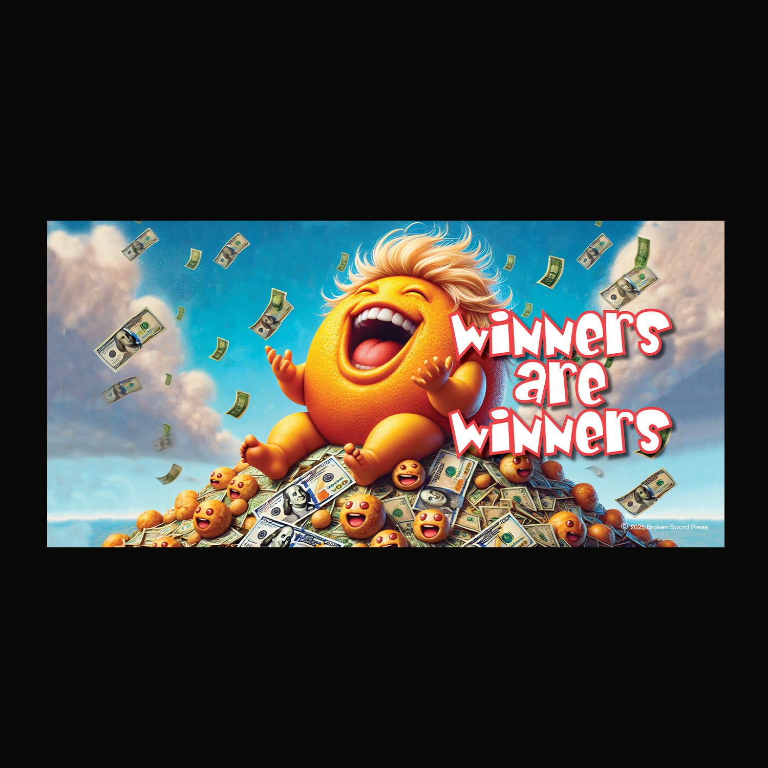 "Winners Are Winners" coffee mug