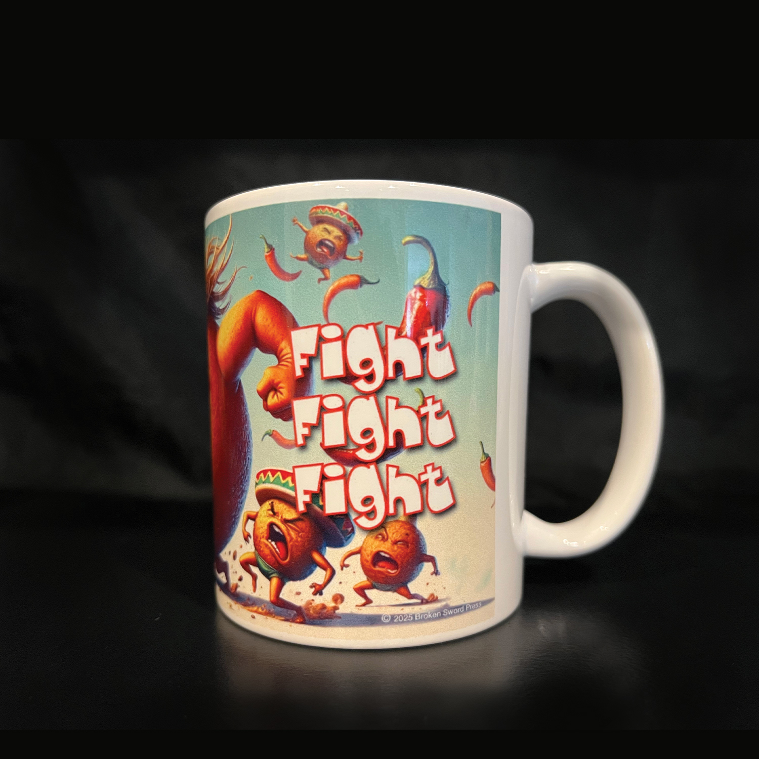 "Fight Fight Fight" coffee mug