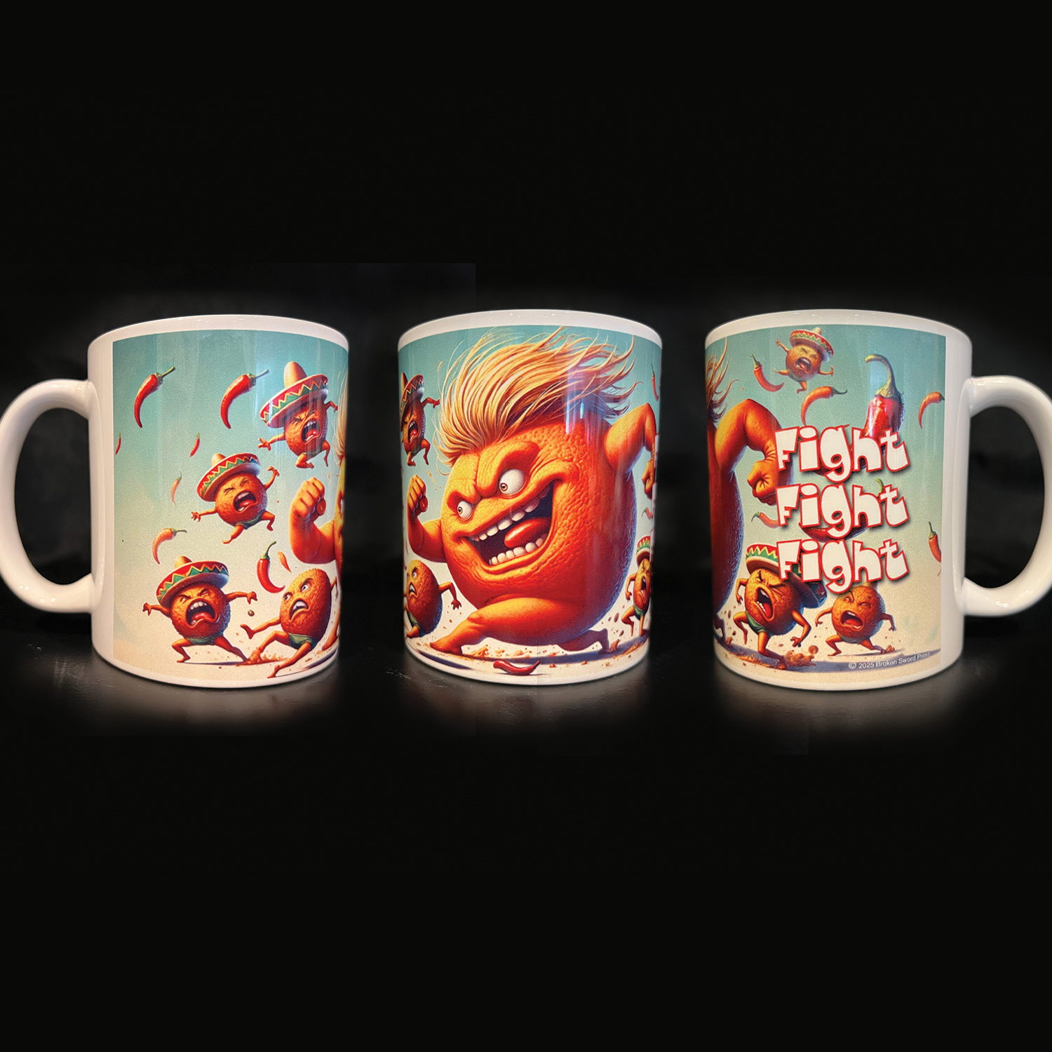 "Fight Fight Fight" coffee mug
