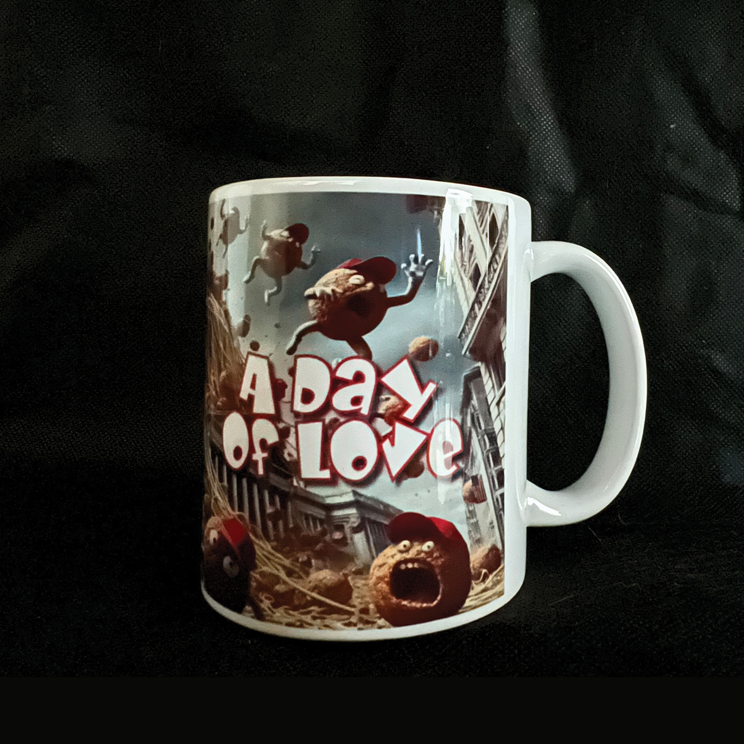 "A Day of Love" coffee mug