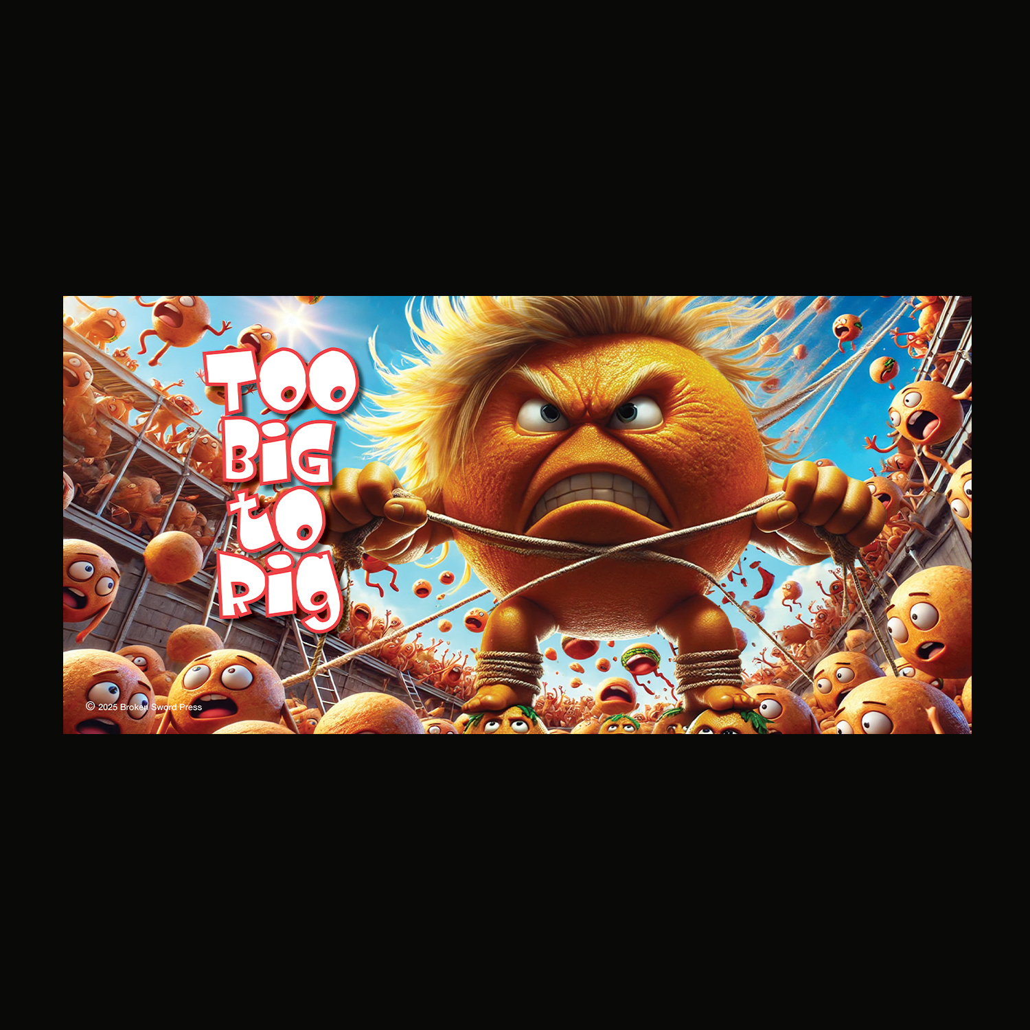 "Too Big to Rig" coffee mug