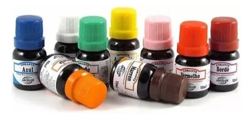 Corantes alimentícios liquido