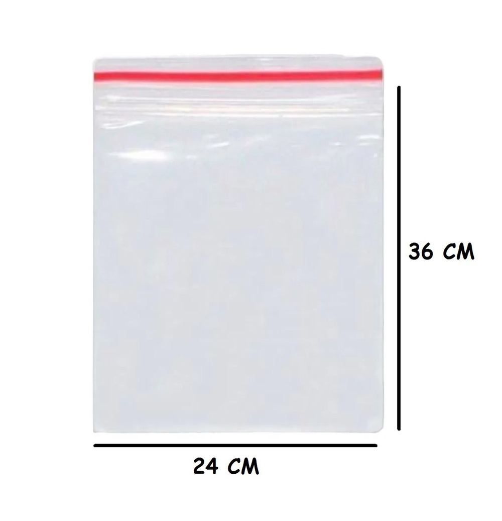 Sacos plásticos zip lock