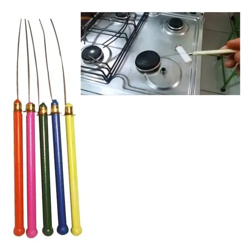 Agulha para desobstruir queimador de fogão
