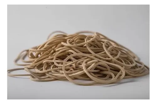 Elásticos de borracha p/dinheiro