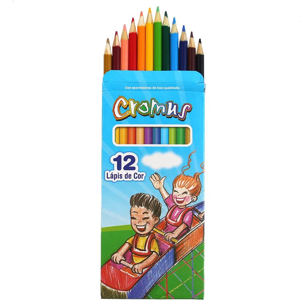 LAPIS COR 12CORES CROMUS