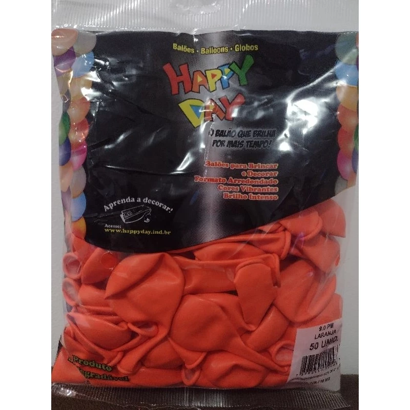 Balão Happy Day 9 polegadas