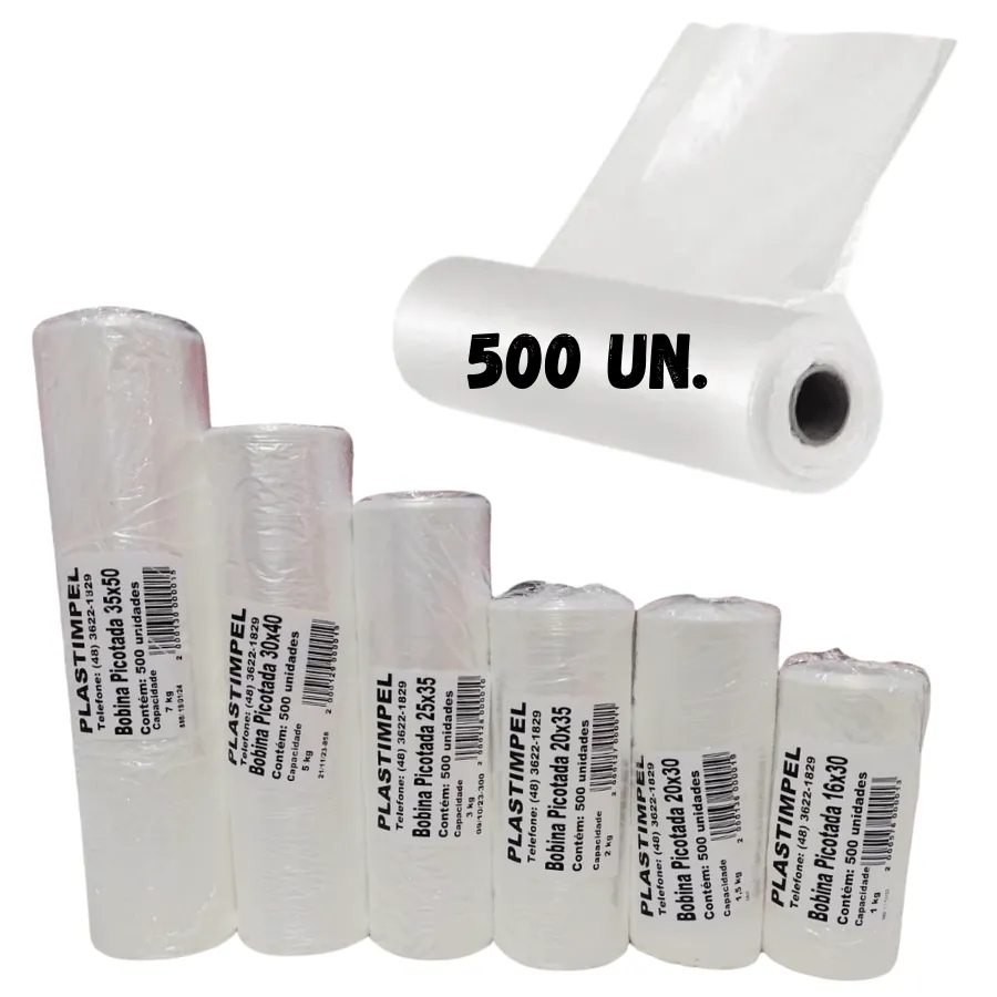 BOBINA PICOTADA C/500