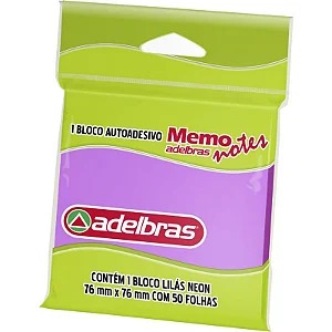 Blocos de notas adesivas Adelbras