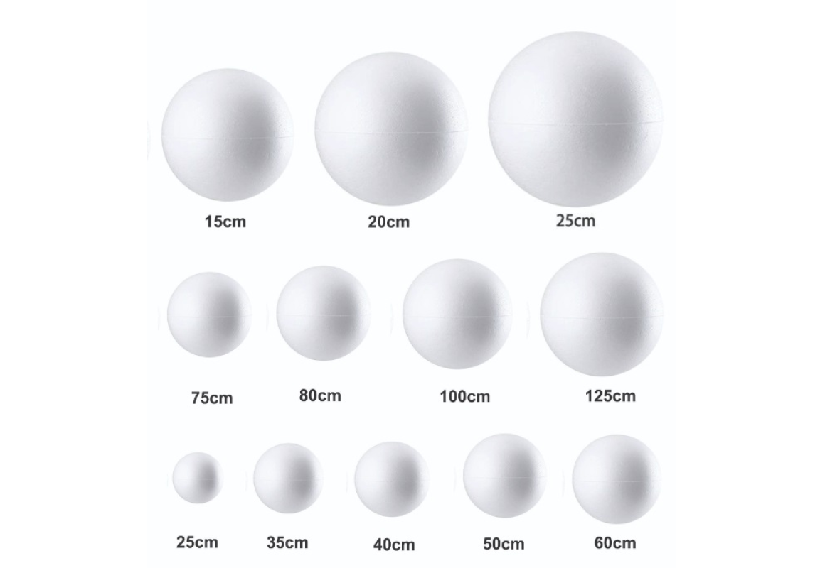 Bolas de isopor