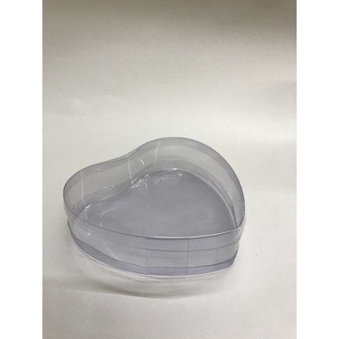 Caixa coração acetato