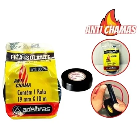Fita Isolante Anti Chama Adelbras