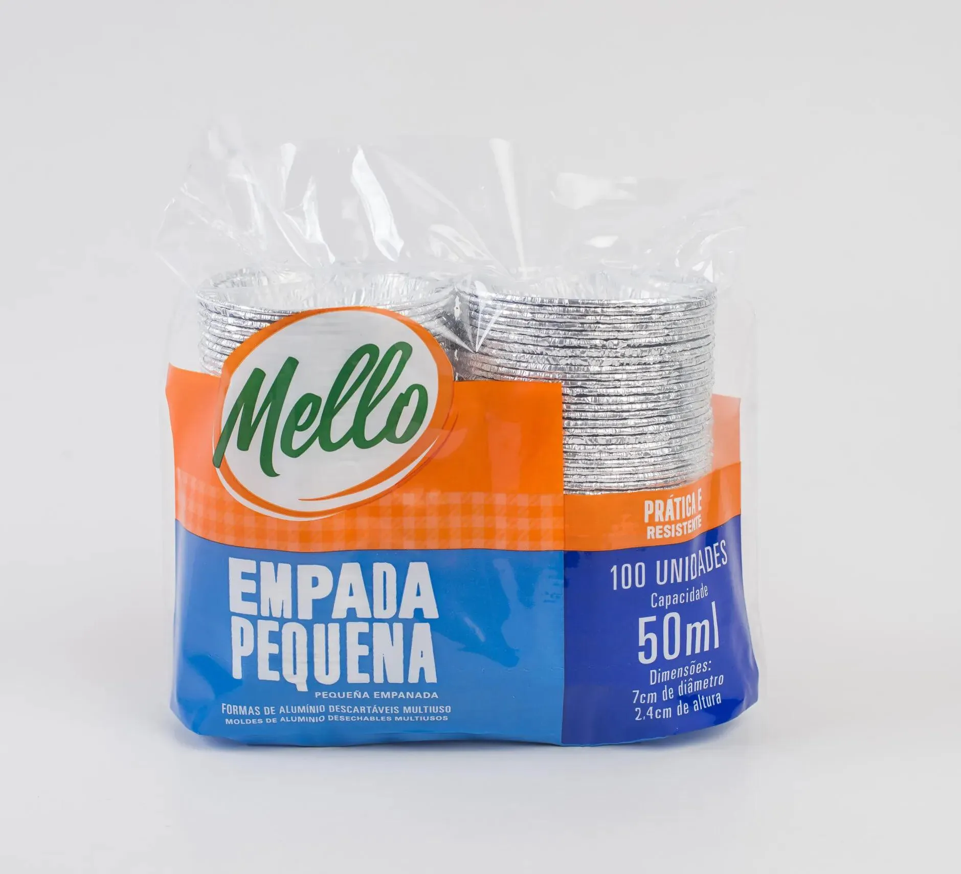 Forminhas de alumínio descartáveis