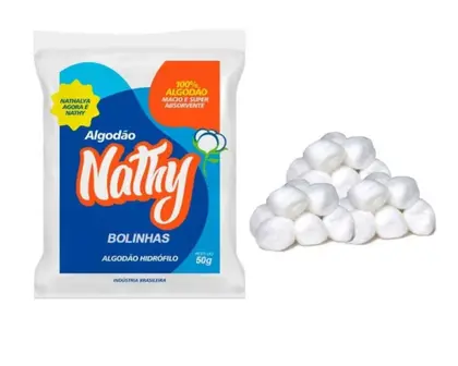 Algodão Nathy Bolinhas