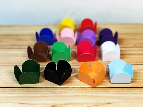 Forminhas para docinhos 4 petalas
