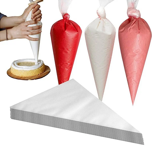 Sacos de confeitar descartáveis