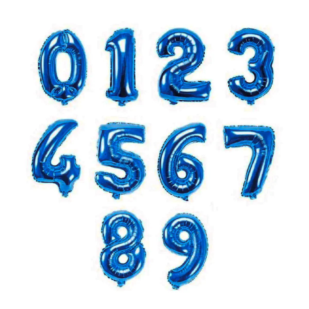 Balões de números 40CM