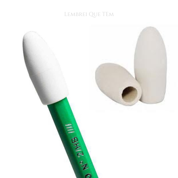 Borracha de ponteira para lápis