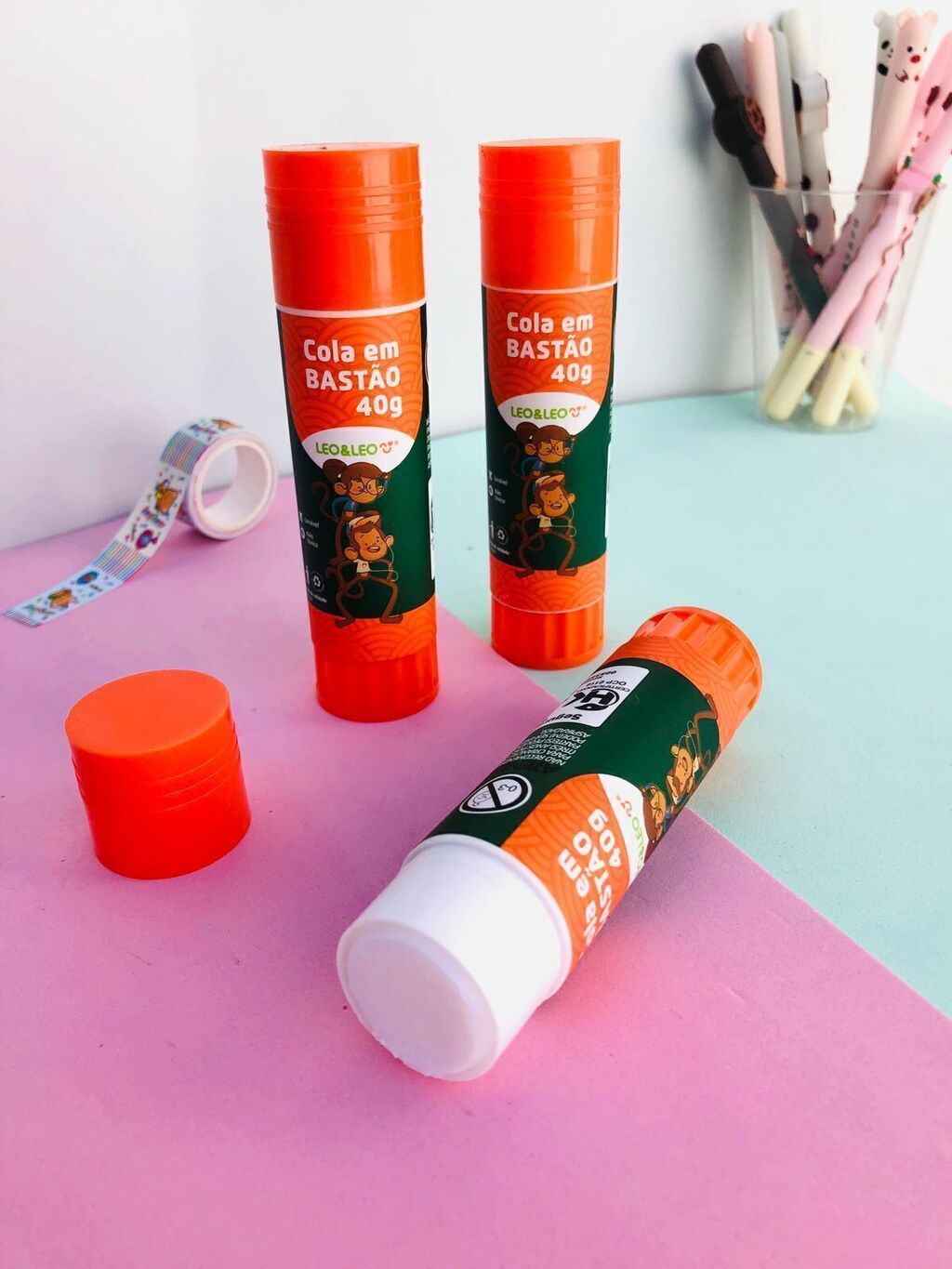 Cola em bastão Leo&Leo