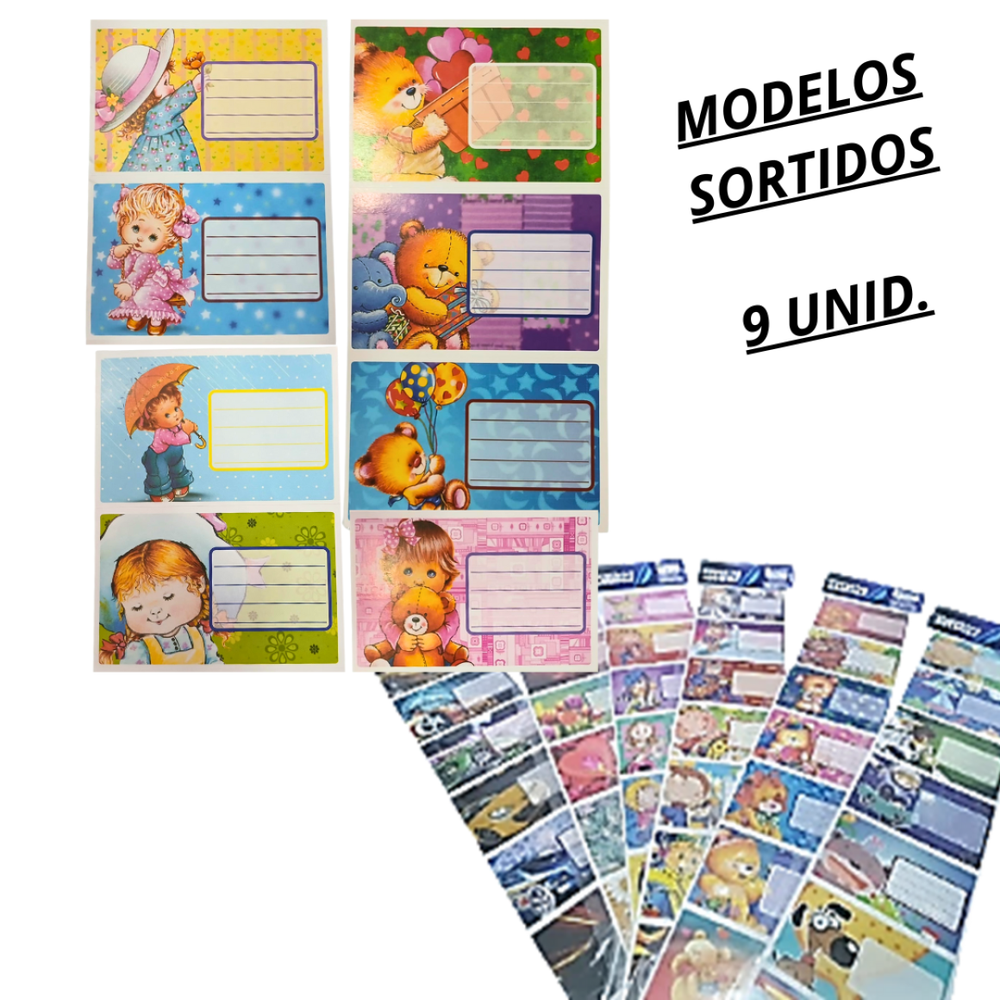 Etiquetas escolares