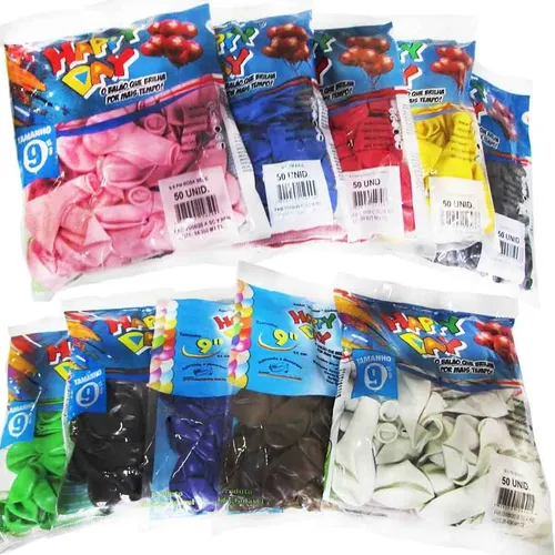 Balão Happy Day 9 polegadas