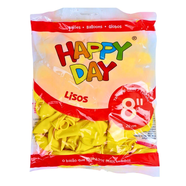 BALÃO N°8 HAPPY DAY