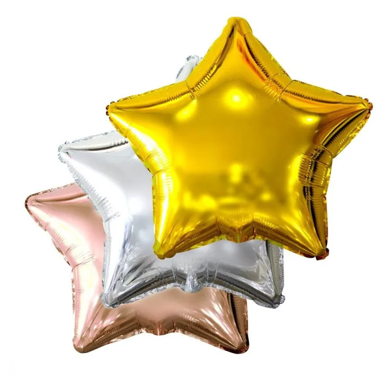 Balão Metalizado Estrela