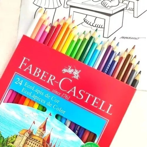 LAPIS 24 CORES FABER CASTELL
