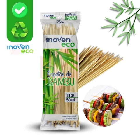 Espetos de Bambu