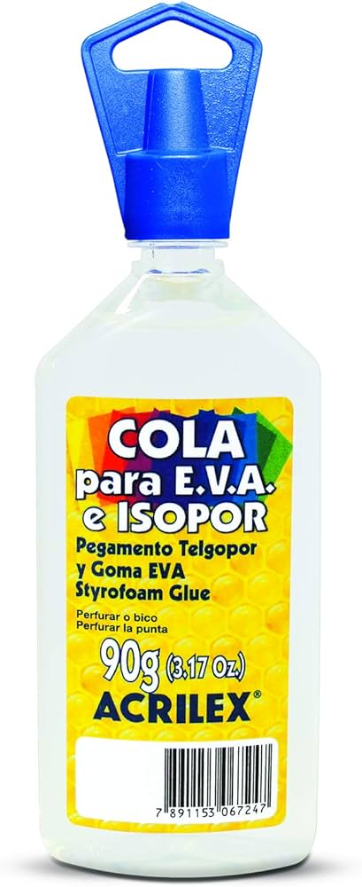 Cola para E.V.A. e Isopor Acrilex
