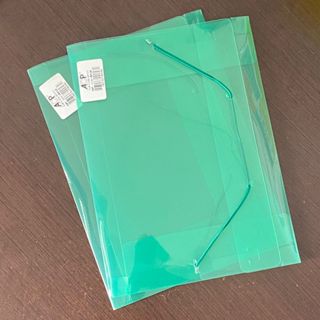 Pasta plástica com elástico formato ofício