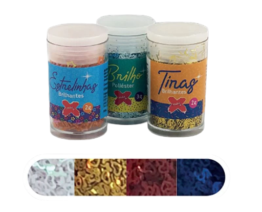 Lantejoula coração Brilhantes