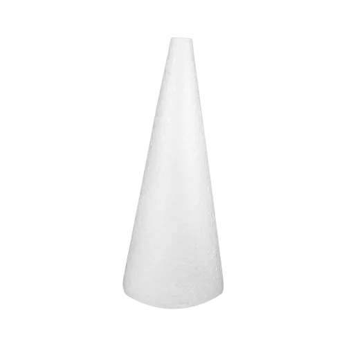 Cone de isopor para artesanato