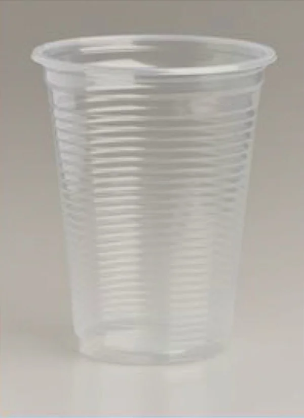 Copo descartável de plástico 180ML C/100