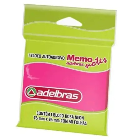 Blocos de notas adesivas Adelbras