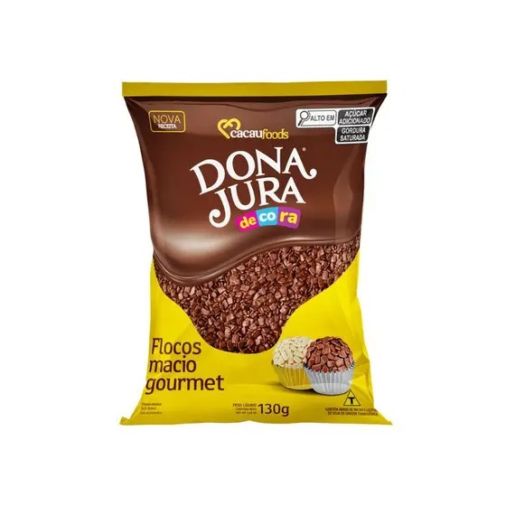 Granulado Flocos macio gourmet Dona Jura