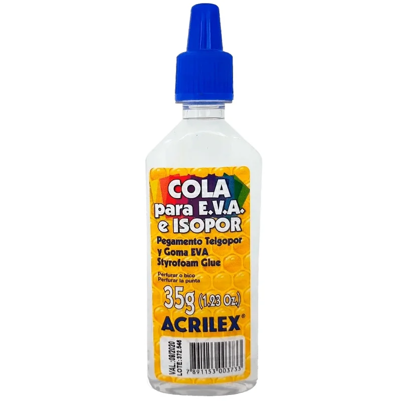 Cola para E.V.A. e Isopor Acrilex