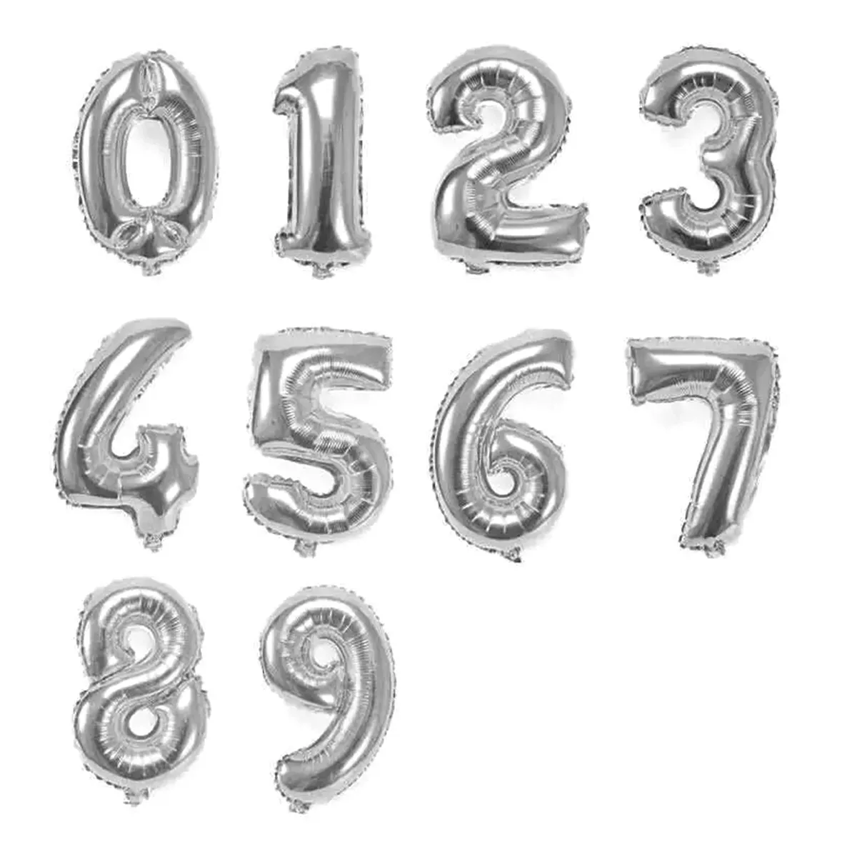 Balões de números 70CM
