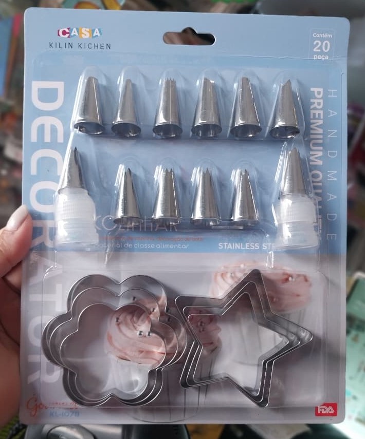 KIT CONFETEIRO 20PÇA