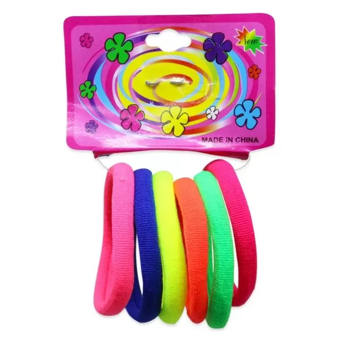 Elásticos de Cabelo Kit 06