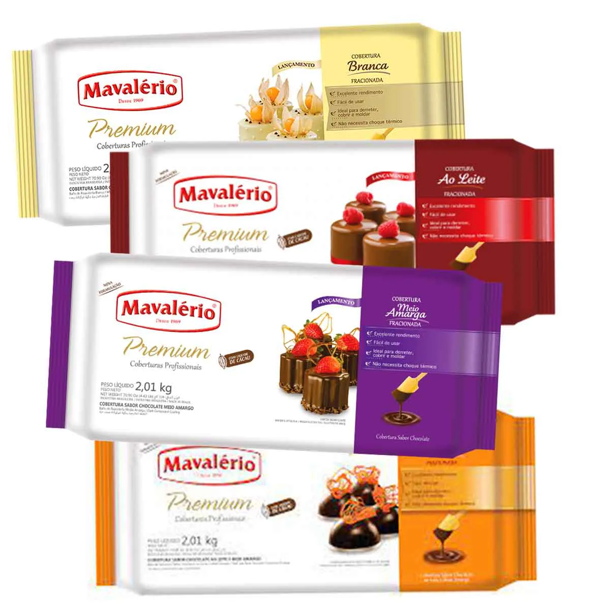 Chocolate Coberturas Premium Mavalério