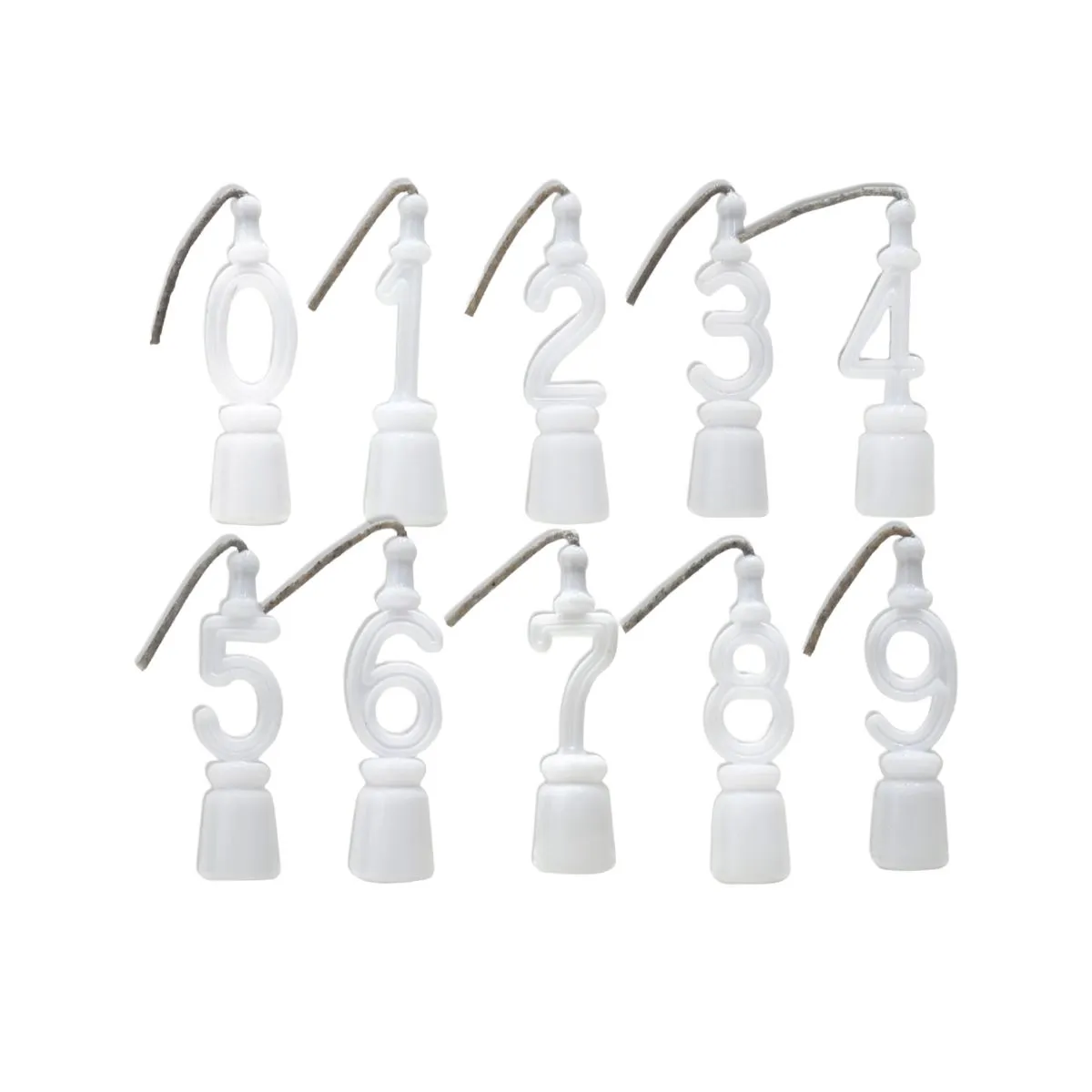 Velas de aniversário numéricas