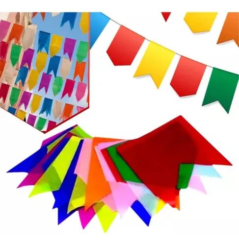 Bandeirinhas de Festa Junina